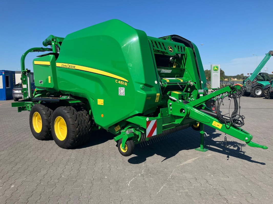 John Deere C 451R - Appuyez sur - Presse à balles rondes