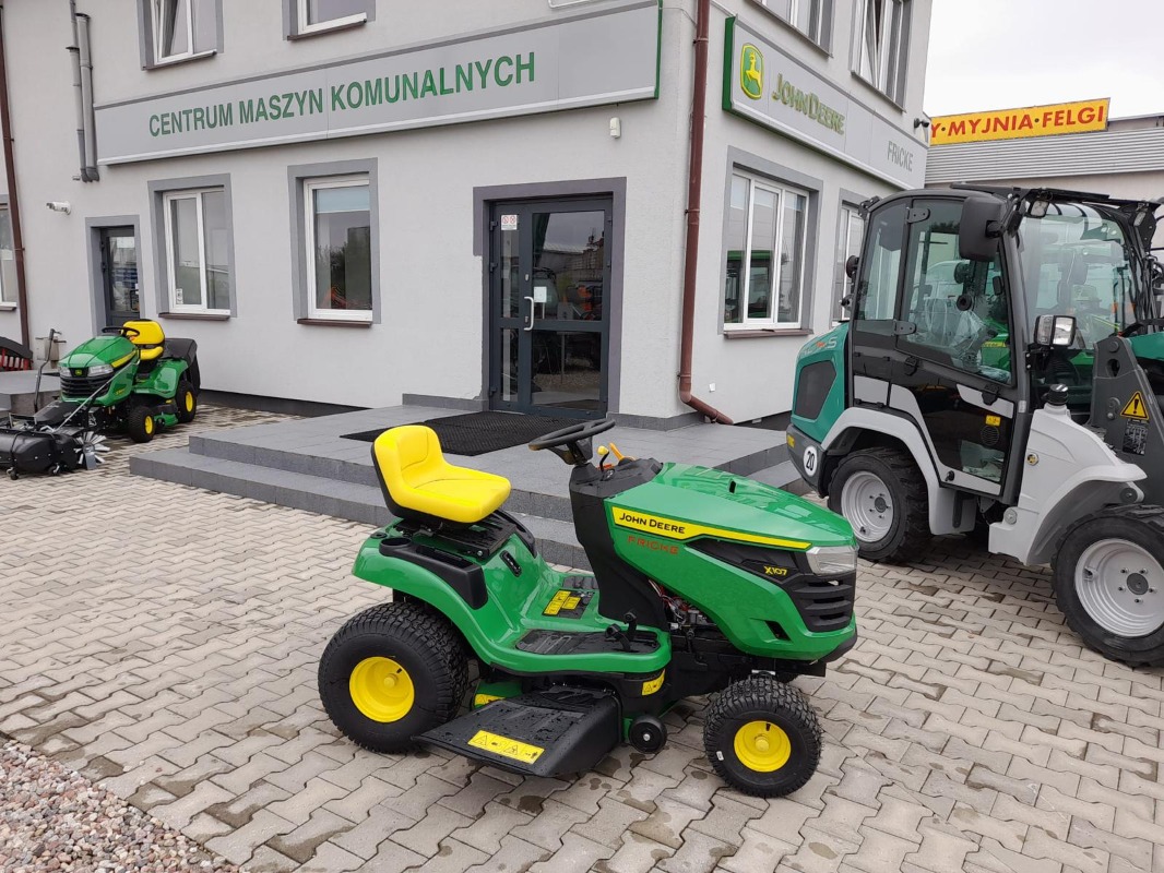 John Deere X107 - Garten-/Kommunaltechnik - Aufsitzmäher